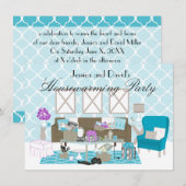 Invitation Une chambre cadeau (Devant / Derrière)