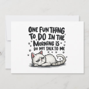 Invitation Une Chose Amusante À Faire Le Matin N'Est Pas De P