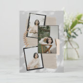 Invitation Une collection de souvenirs intemporels (Debout devant)