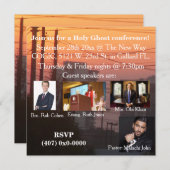 Invitation Une conférence de Saint-Esprit (Devant / Derrière)