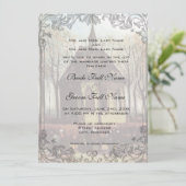 Invitation Une église de campagne (Debout devant)