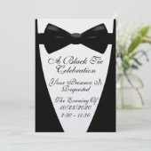 Invitation Une élégante soirée habillée en tenue de soirée of (Debout devant)