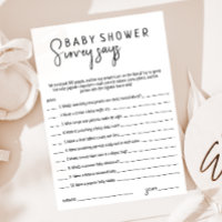Une Enquête Sur Les Baby showers Neutres Modernes