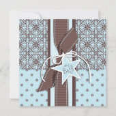 Invitation Une étoile est à angle droit né d'invitation de (Devant)