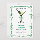 Invitation Une fête d'anniversaire 21 ans un peu plus âgée (Devant)