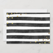 Invitation Une fête d'anniversaire sauvage sauvage de chose (Dos)