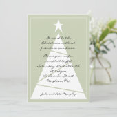 Invitation Une fête de Noël ! (Debout devant)