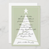 Invitation Une fête de Noël ! (Devant / Derrière)