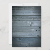 Invitation Une fête de Noël joyeuse et festive (Dos)