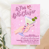 Invitation Une Fête des mariées Martini Un Peu Plus Près