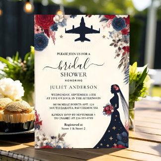 Invitation Une Fête des mariées militaire tactique de guerre