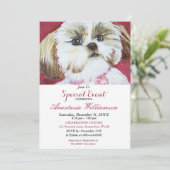 INVITATION UNE FÊTE TRÈS CHOUETTE POUR LES CHIENS (Debout devant)