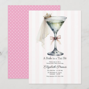 Invitation Une future mariée dans une soirée de filles avec M