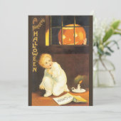 Invitation Une Halloween palpitante par Ellen Clapsaddle Part (Debout devant)