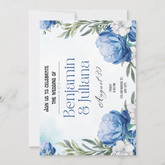 Invitation Une histoire d'amour pour les siècles : rejoignez  (Devant)