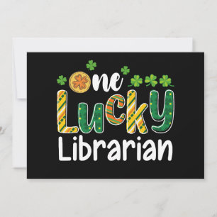 Invitation Une Lucky Librarian School St Patrick's Day