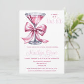 Invitation Une mariée dans un Tini Bit, Fête des mariées à Ma (Debout devant)