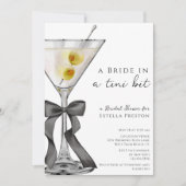 Invitation Une mariée dans une Fête des mariées de Martini Ti (Devant)