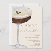 Invitation Une Mariée Dans Une Fête des mariées Tini Bit Mart (Devant)