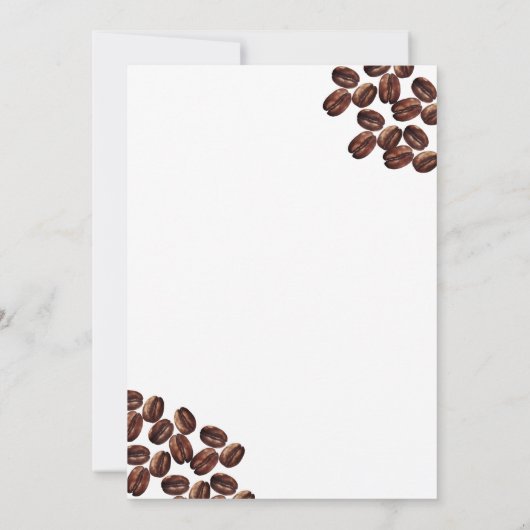 Invitation Une mariée dans une Fête des mariées Tini Bit Mart (Dos)