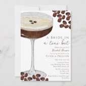 Invitation Une mariée dans une Fête des mariées Tini Bit Mart (Devant)