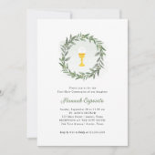 Invitation Une nature et un chalet simples | Première sainte  (Devant)