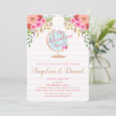 Invitation Une nouvelle aventure attend l'invitation du Baby  (Debout devant)