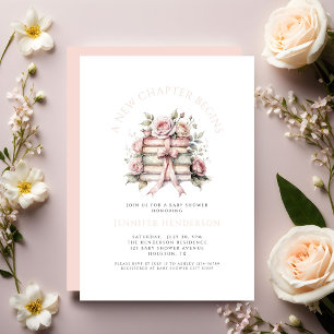 Invitation Une nouvelle étape commence Baby Shower