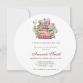 Invitation Une nouvelle Fête des mariées de livre de chapitre (Devant)