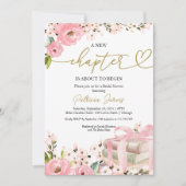 Invitation Une nouvelle Fête des mariées de livre de chapitre (Devant)