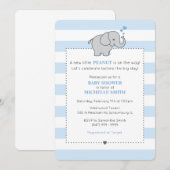 Invitation Une nouvelle petite cacahuète est en route ! - Gar (Devant / Derrière)