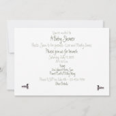 Invitation Une nouvelle vie : Un voyage est sur le point de c (Dos)