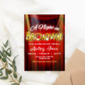 Invitation Une nuit à Broadway