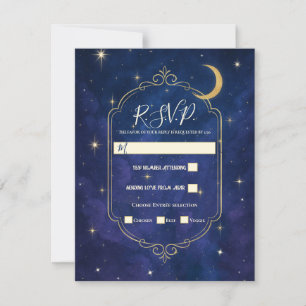 Invitation Une Nuit Parmi Les Étoiles Cieux Célestes RSVP