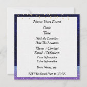 Invitation Une occasion spéciale (Dos)