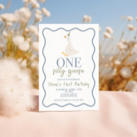 Une oie soie bleue et verte