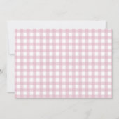 Invitation Une oie sotte 1ère fête d'anniversaire Photo (Dos)