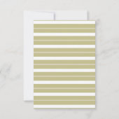 Invitation Une oie sotte, première fête d'anniversaire (Dos)