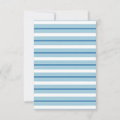 Invitation Une oie sotte, première fête d'anniversaire (Dos)