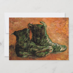 Invitation Une paire de chaussures de Vincent van Gogh