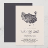 Une partie fière de thanksgiving de la Turquie |