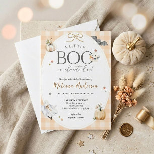 Invitation Une petite apparition est presque arrivée Fête Pré