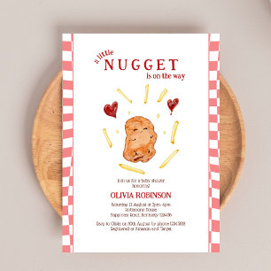 Invitation Une petite boulette en route Baby Shower