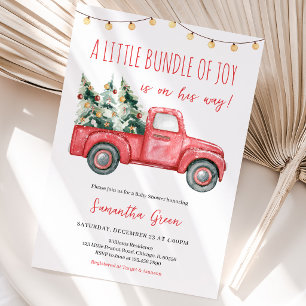 Invitation Une Petite Bouquet de Joie Baby Shower