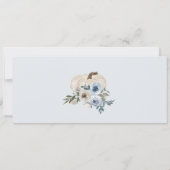 Invitation Une petite citrouille est en route Invitation, Béb (Dos)