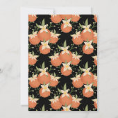 Invitation Une petite croûte est en route -Orange Blossom-Bla (Dos)