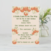 Invitation Une petite croûte est en route -Orange Blossom-Tur (Debout devant)