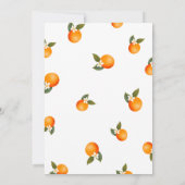 Invitation Une petite croûte est sur le chemin Baby shower Ta (Dos)