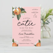 Invitation Une petite croûte est sur le chemin Clementine Ora (Debout devant)