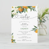 Invitation Une Petite Cutie Est En Voie D'Invitation (Debout devant)